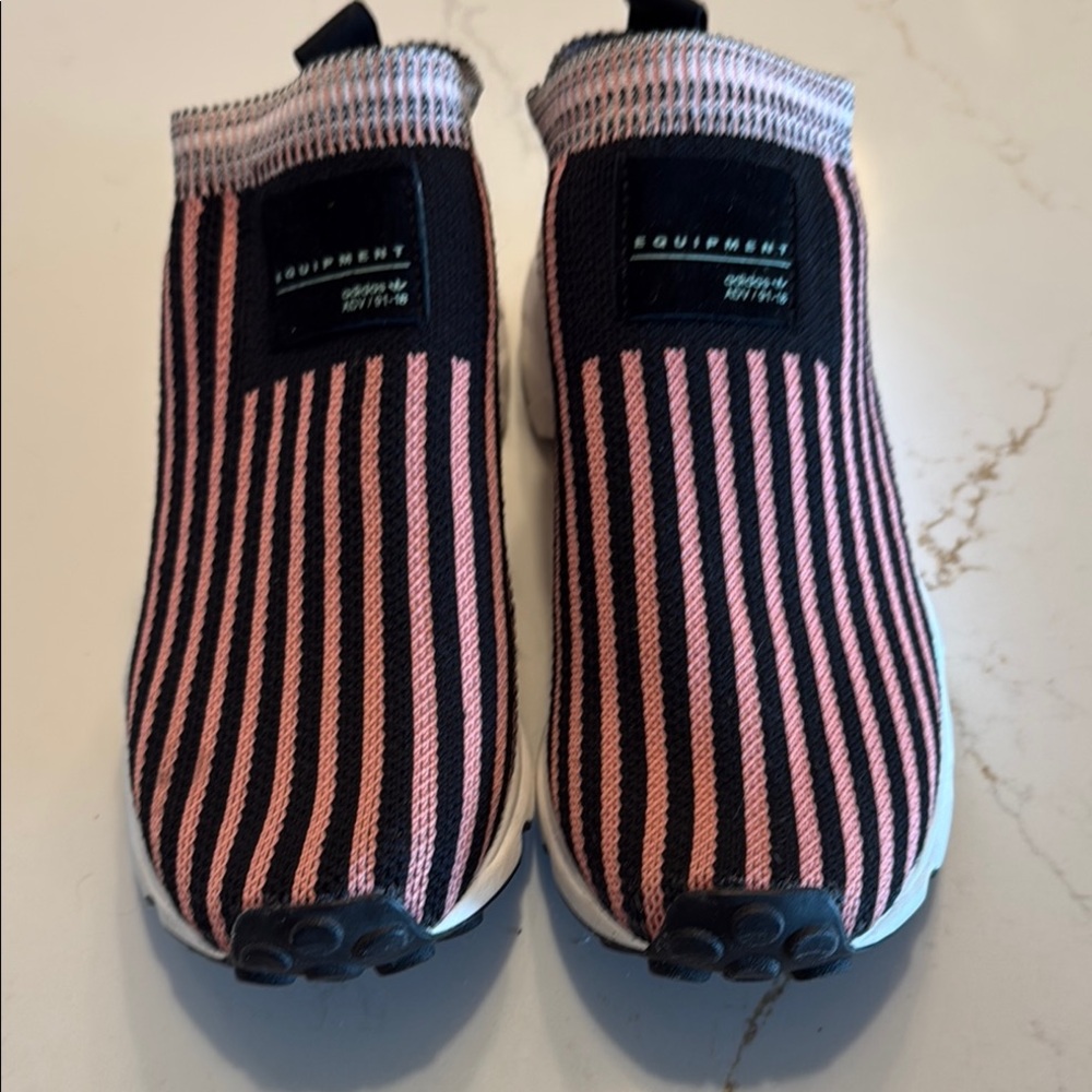 Adidas Equipment Adv/91-18 Support Sock Primeknit Coral Sneakers